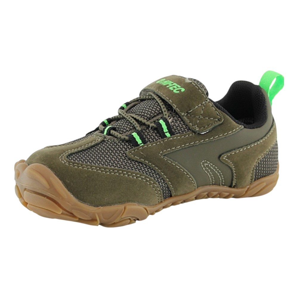 Zapatillas barefoot Impermeables Hi-Tec Figaro Kaki