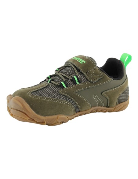 Zapatillas barefoot Impermeables Hi-Tec Figaro Kaki