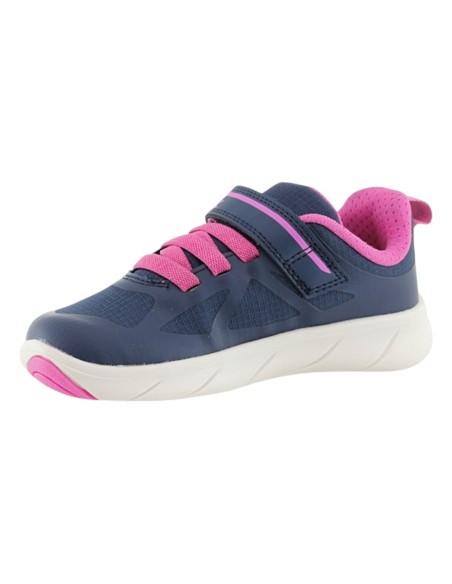Zapatillas Geox Barefoot Foot-Run Azul-Fucsia