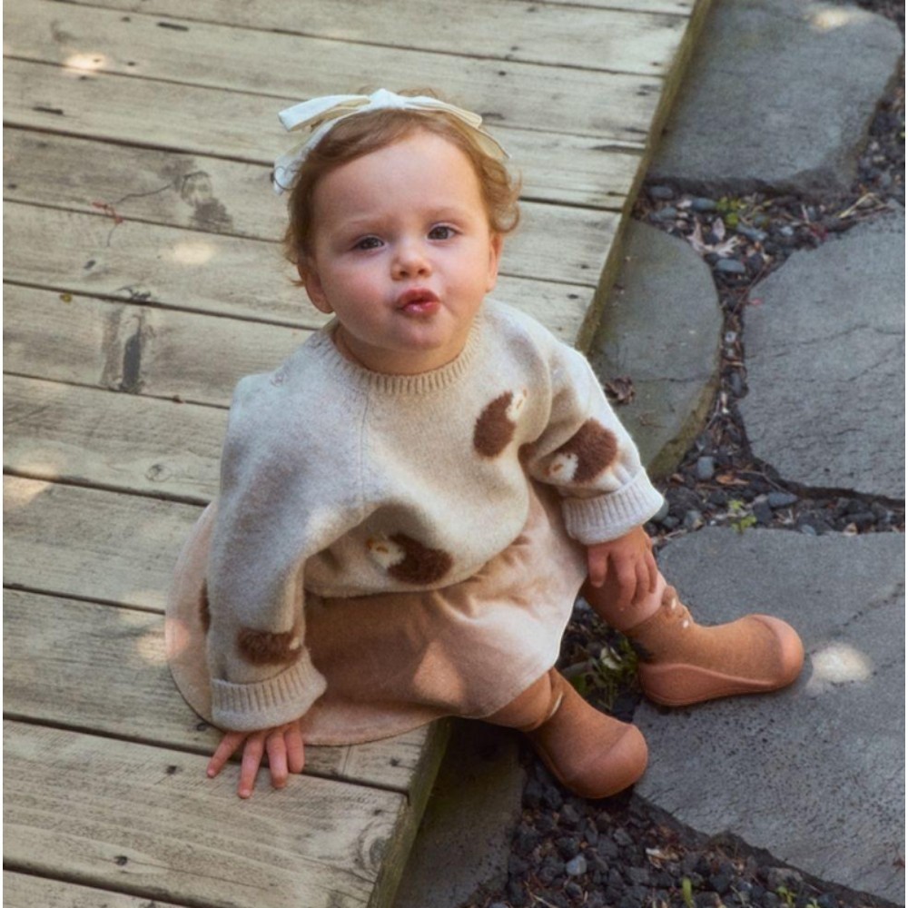 Zapatos primeros pasos Attipas Capybara Brown