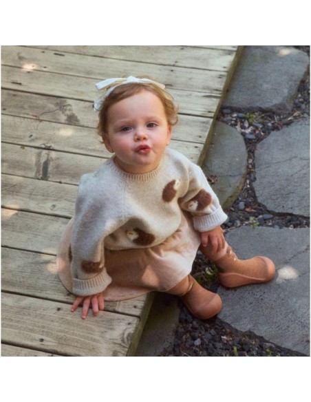 Zapatos primeros pasos Attipas Capybara Brown