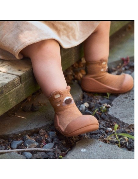 Zapatos primeros pasos Attipas Capybara Brown