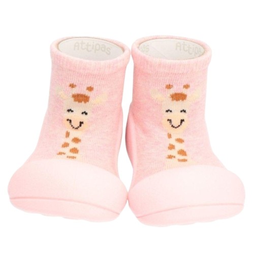 Zapatos primeros pasos Attipas Giraffe Pink