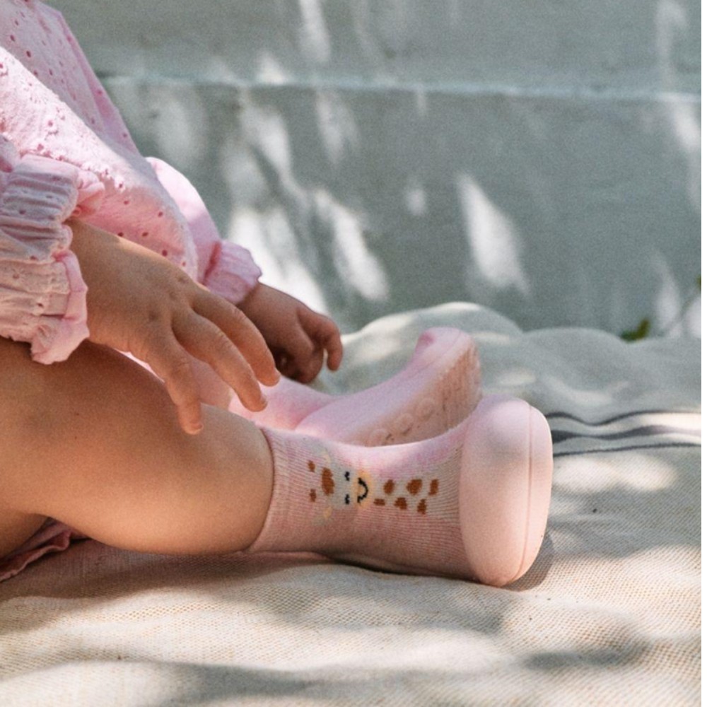 Zapatos primeros pasos Attipas Giraffe Pink