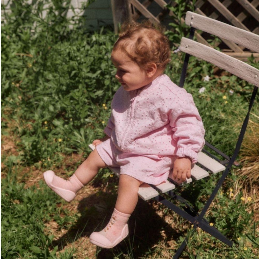 Zapatos primeros pasos Attipas Giraffe Pink