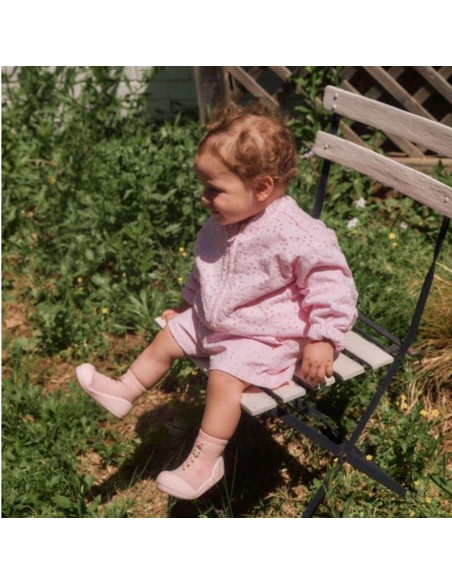 Zapatos primeros pasos Attipas Giraffe Pink