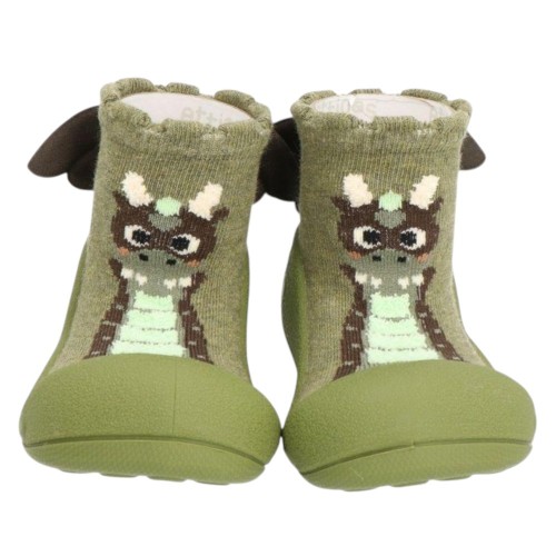 Zapatos primeros pasos Attipas Dragon Khaki