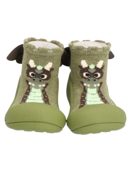 Zapatos primeros pasos Attipas Dragon Khaki