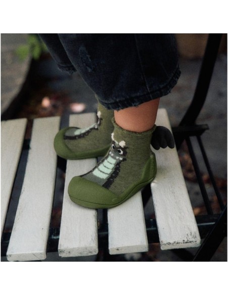 Zapatos primeros pasos Attipas Dragon Khaki