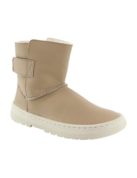Botines respetuosos Blanditos Hielo Arena forro borreguito