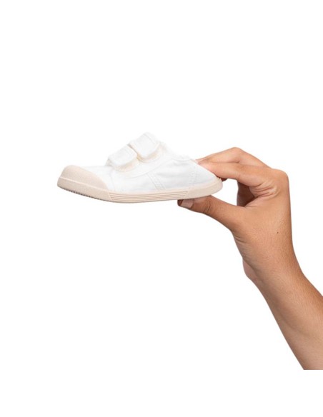 Calzado barefoot de lona Igor 2V Blanco