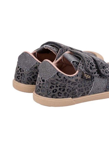 Zapatillas respetuosas Igor Tennis Leo Antracita