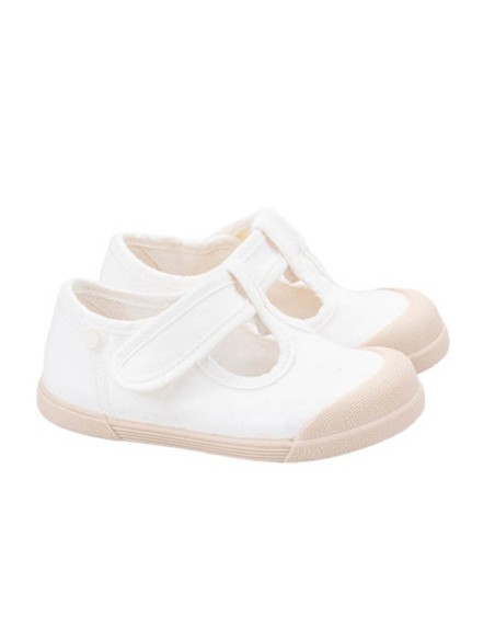 Zapatillas de lona barefoot Igor Pepito Blanco