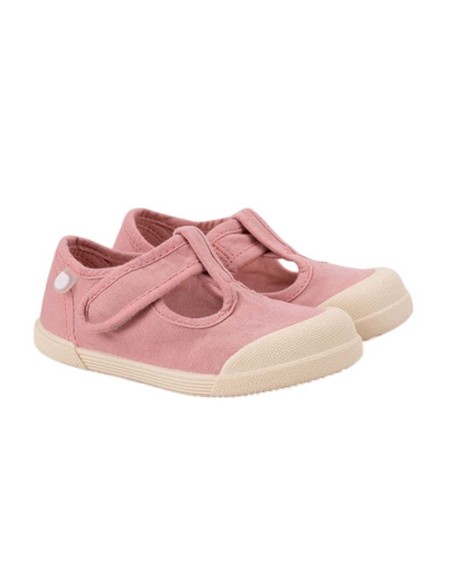 Calzado barefoot de lona Igor Pepito Nuevo Rosa