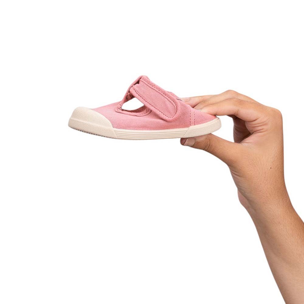 Calzado barefoot de lona Igor Pepito Nuevo Rosa