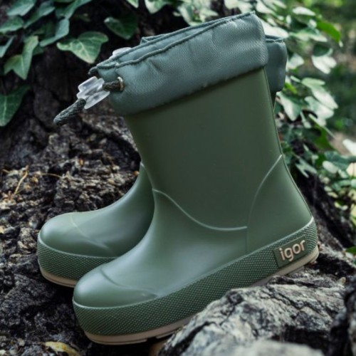 Botas de agua Barefoot Igor Yogi Cuello Verde 2
