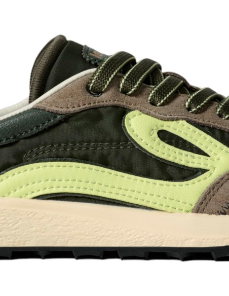 Zapatillas barefoot Lejan Melrose Dark-Olive-Lime