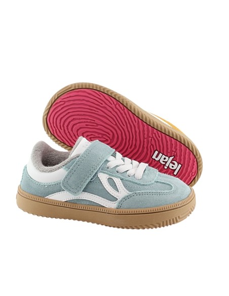 Zapatos respetuosos Lejan One Celeste