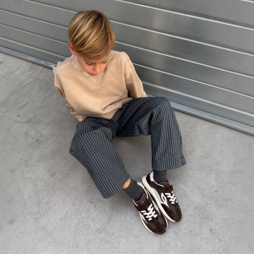 Zapatillas barefoot Lejan Melrose Kids Dark-Brown 2
