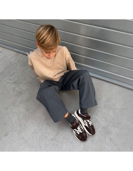 Zapatillas barefoot Lejan Melrose Kids Dark-Brown