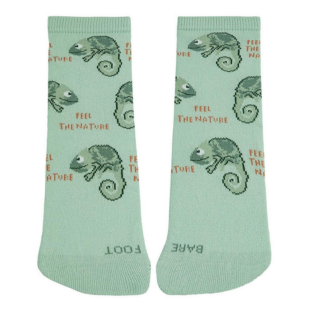 Calcetines barefoot fantasía Camaleón Verde