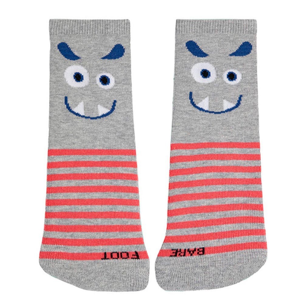 Calcetines barefoot fantasía Monster Gris