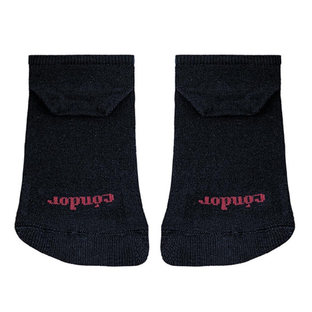 Calcetines barefoot invisibles hombre Talla única Negro