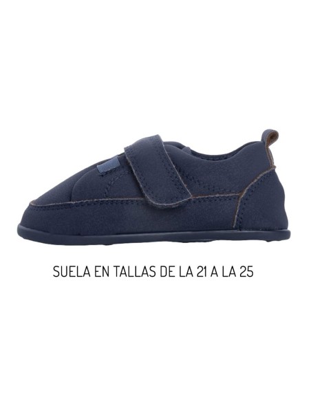 Zapatos Baby Lobitos Compás Azul