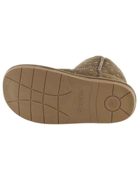 Botas australianas barefoot Conguitos GoFlex 32701 Stars Taupe