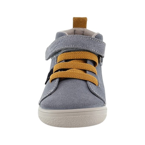 Botines barefoot Zapyflex cortes serraje Gris 2