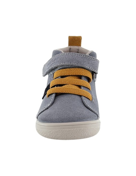 Botines barefoot Zapyflex cortes serraje Gris