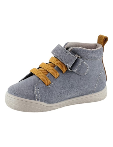 Botines barefoot Zapyflex cortes serraje Gris
