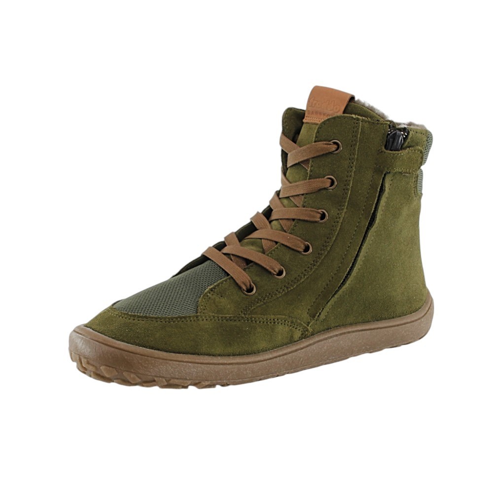 Botines barefoot impermeables Froddo Tex laces Verde