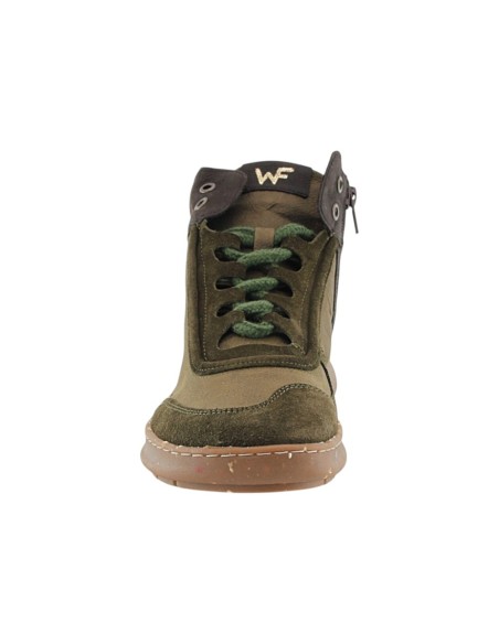 Botines minimalistas Walk Fly Irati Khaki