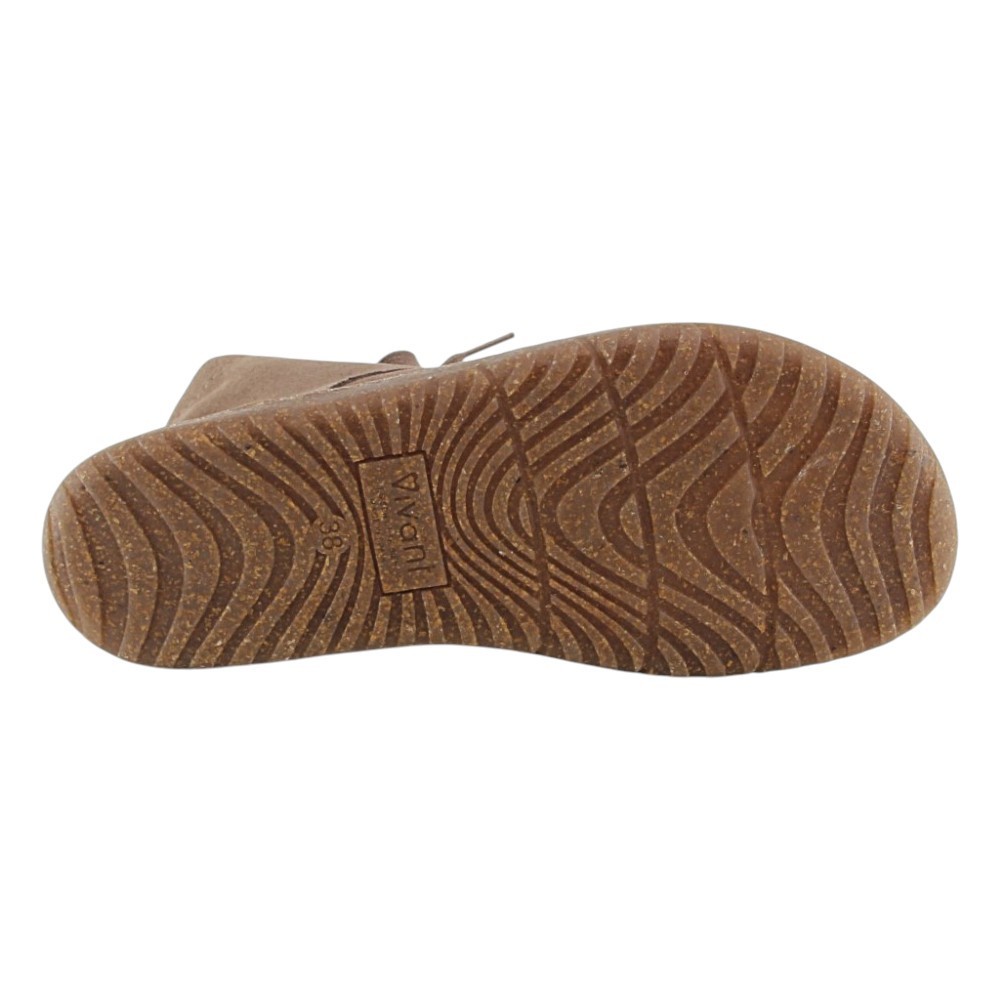 Botines Vivant barefoot 2763 Serraje Topo