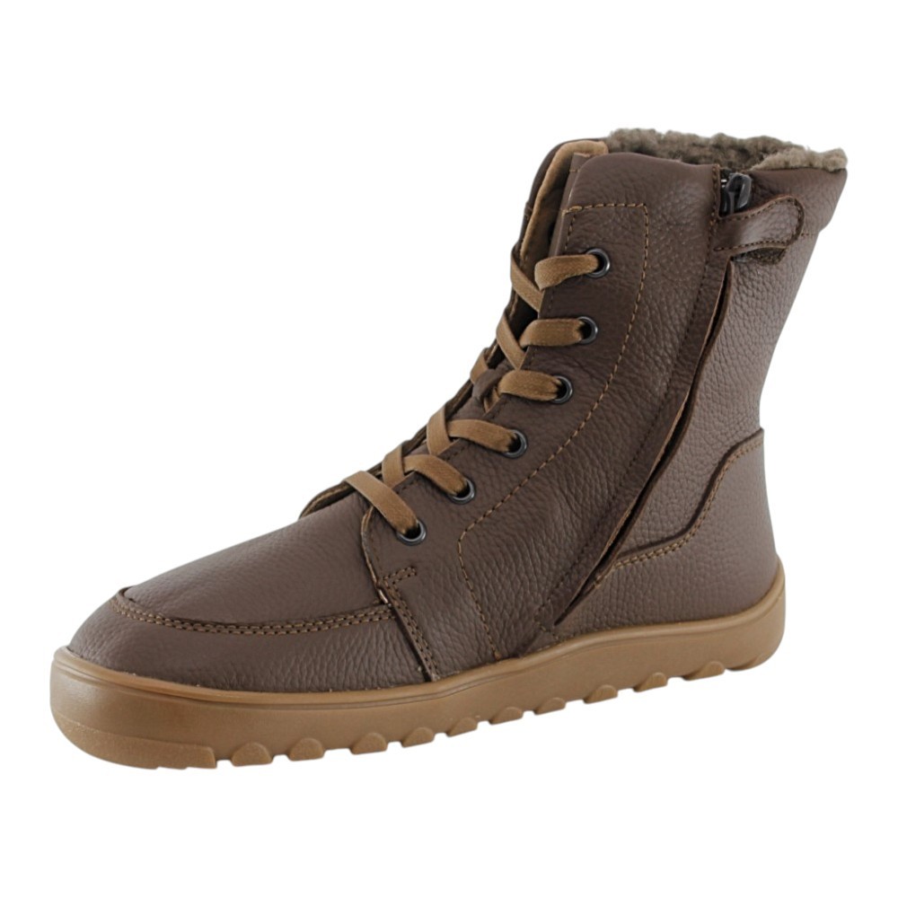 Botines impermeables Froddo Barefoot Up-Tex Marrón forro borreguito
