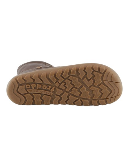 Botines impermeables Froddo Barefoot Up-Tex Marrón forro borreguito