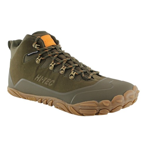 Botines impermeables barefoot Hi-Tec Figaro Luz Khaky
