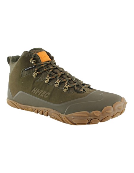 Botines impermeables barefoot Hi-Tec Figaro Luz Khaky