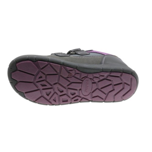 Zapatillas barefoot Beppi 2217831 Gris-Lila 2