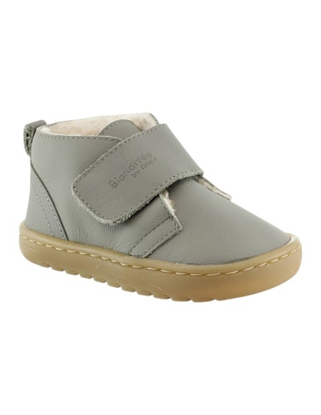 Botines forrados barefoot Blanditos Ottawa Verde