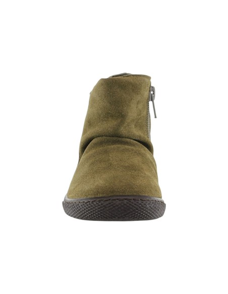 Botines barefoot Flexibles by Vulladi 1190 Suede kaki