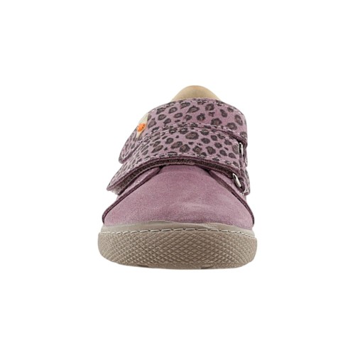 Zapatos barefoot Flexibles by Vulladi 6193 Malva-Leopardo 2