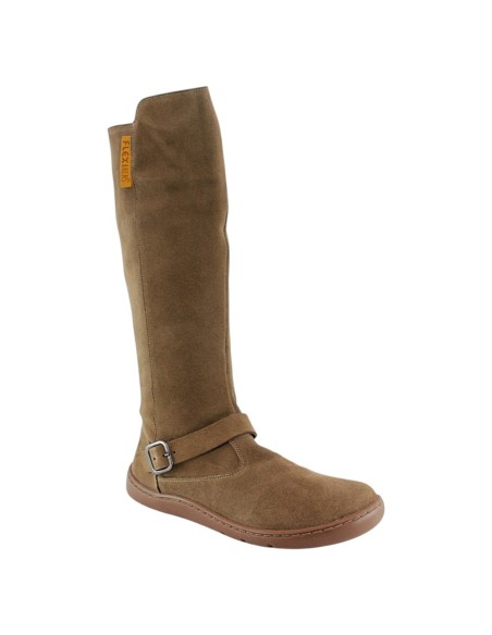 Botas de caña alta Barefoot Flexi Nens 9090-S Topo Suela Step