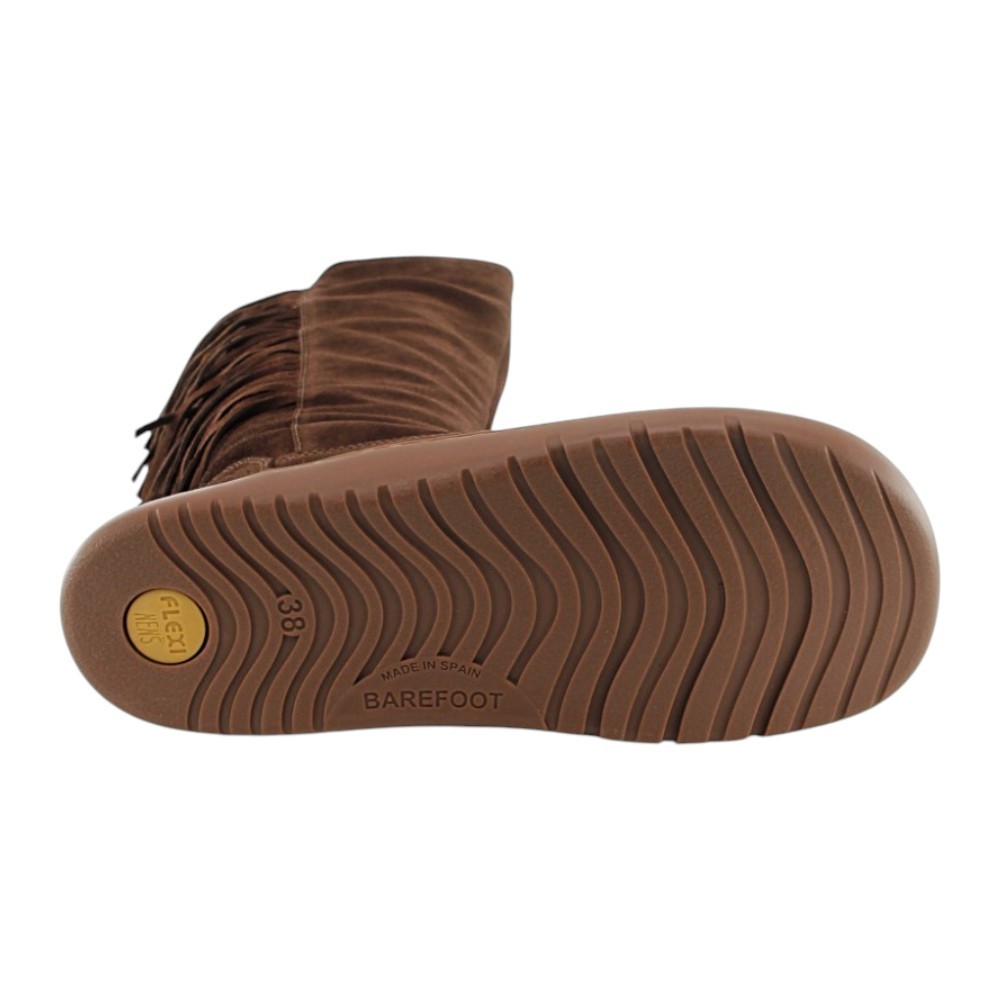 Botas de caña alta Barefoot Flexi Nens 9094-S Roble Suela Step