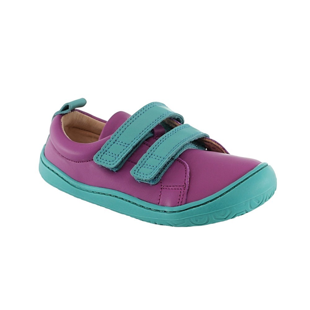Zapatos respetuosos Poppis Nono Piel Bouganville Fucsia
