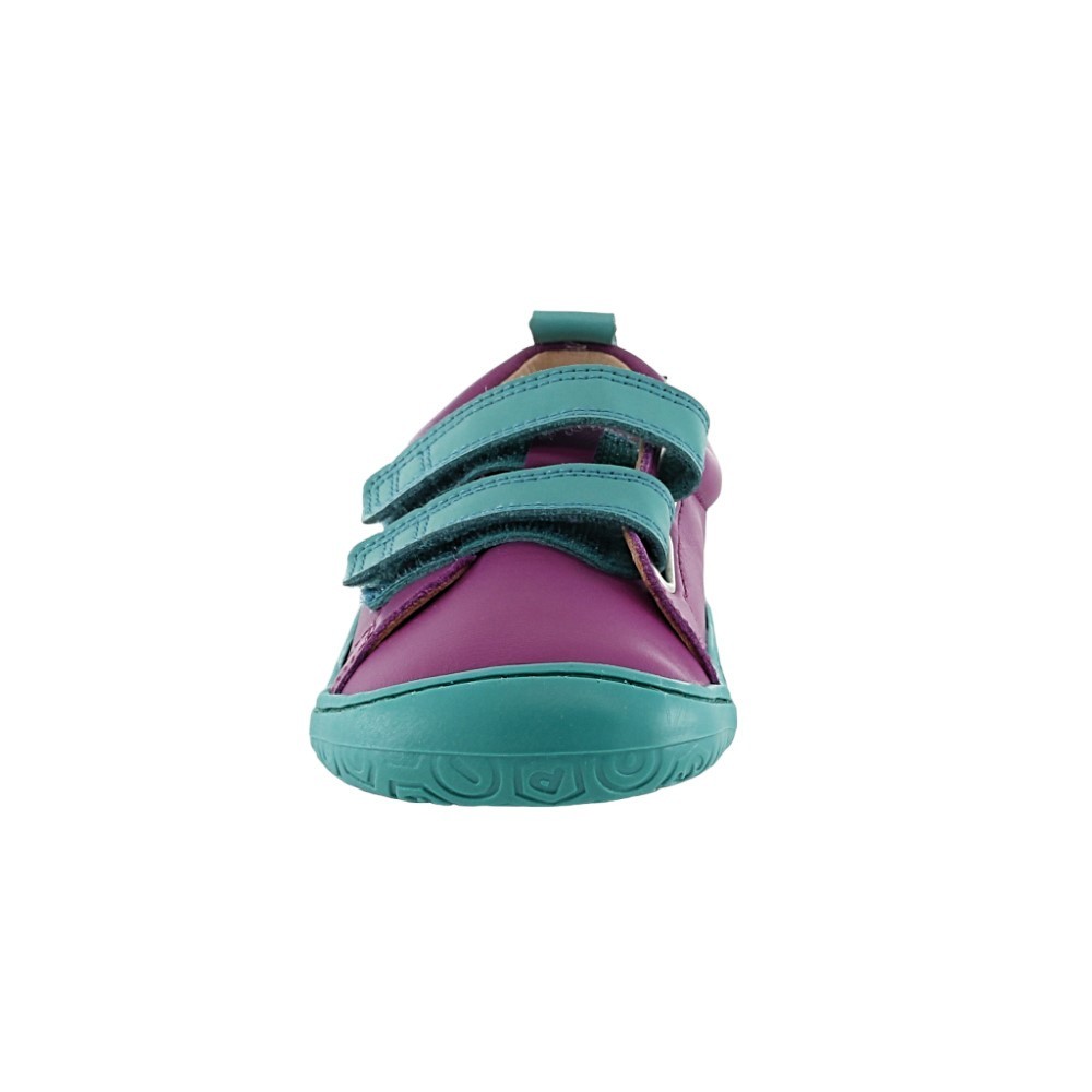 Zapatos respetuosos Poppis Nono Piel Bouganville Fucsia