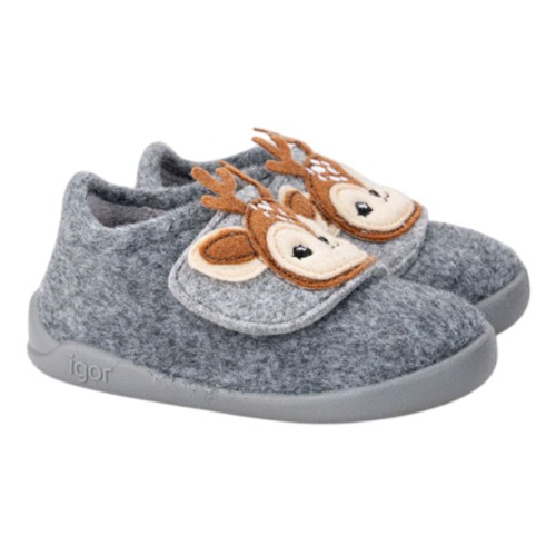 Zapatillas de casa barefoot Homie Reno Gris 2