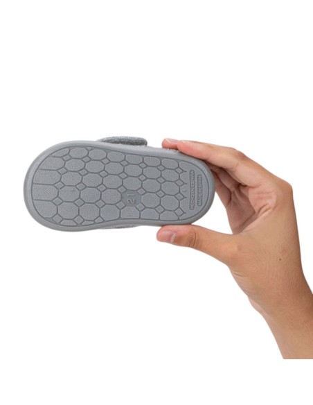 Zapatillas de casa barefoot Homie Reno Gris